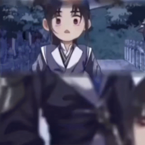 Girl in Kimono Standing Next to Man