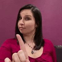 Girl In Pink One Sec GIF