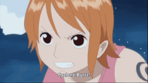 Girl in Pink Shirt Says Cyclone Burst