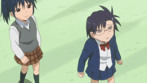 Girl in Plaid Skirt Says Why Don't You Just Die