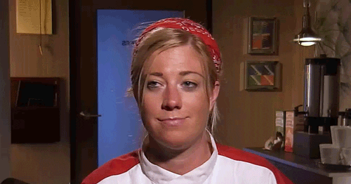 Girl In Ponytail Chef's Kiss GIF
