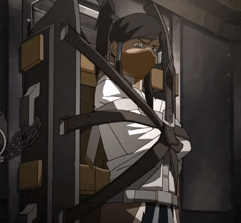 Girl In Straitjacket Korra Gif GIF