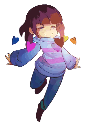 Girl In Striped Sweatshirt