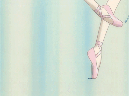 Girl in White and Pink Dress With Wings Dancing