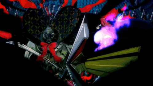 Girl In White Dress Holding Spear GIF