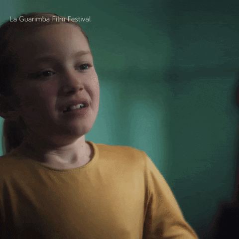 Girl In Yellow Shirt La Guarimba Film Festival Smiling GIF