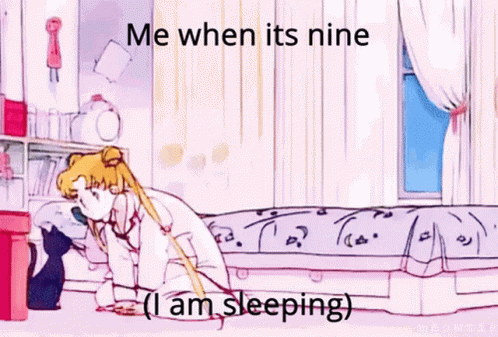 Girl Kneeling Bed Me When Its Nine Sleeping