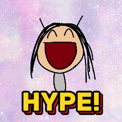 Girl Laughing Hype GIF