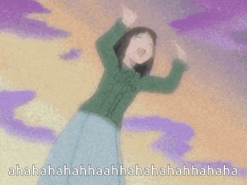 Girl Laughing Saying Ahaha