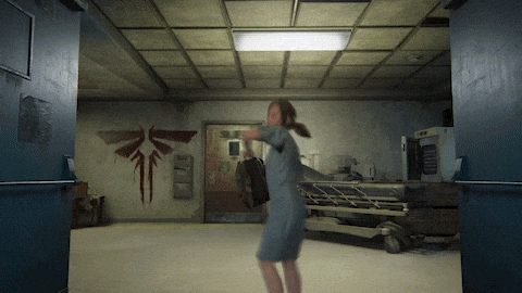 Girl Leaving Happy Dance Meme GIF