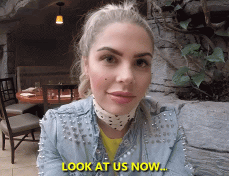 Girl Look At Us Now GIF