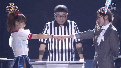 Girl Lost Devastated Playing Rock Paper Scissors GIF