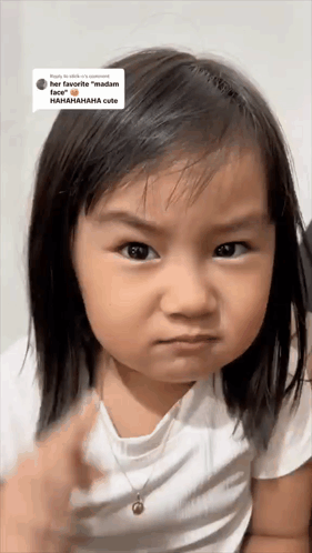 Girl Making Funny Face