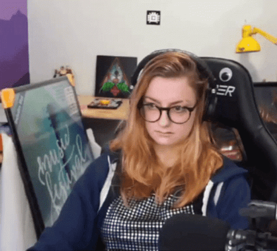 Girl Mocks Talk To The Hand GIF