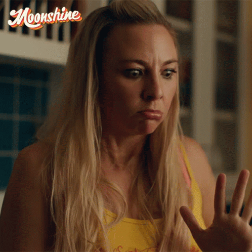 Girl Moonshine Shock GIF