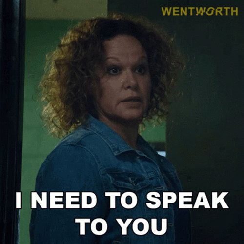 Girl Need To Speak To You GIF