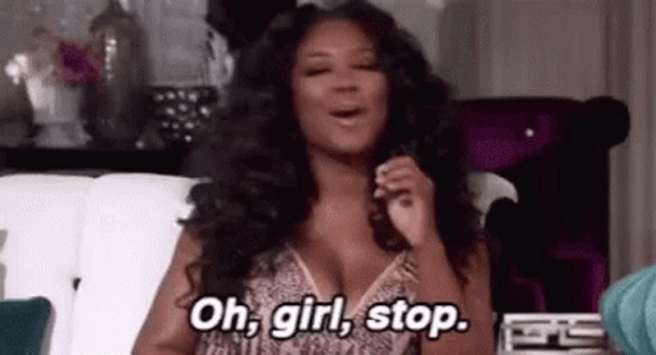 Girl Oh Stop It GIF