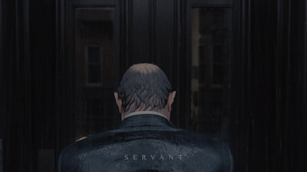 Girl Opening Door For Guy Soak Rain GIF