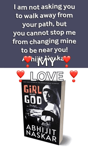 Girl Over God By Abhijit Naskar GIF