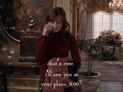 Girl Plan To Head Out For Date GIF