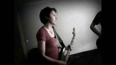 Girl Playing Guitar GIF