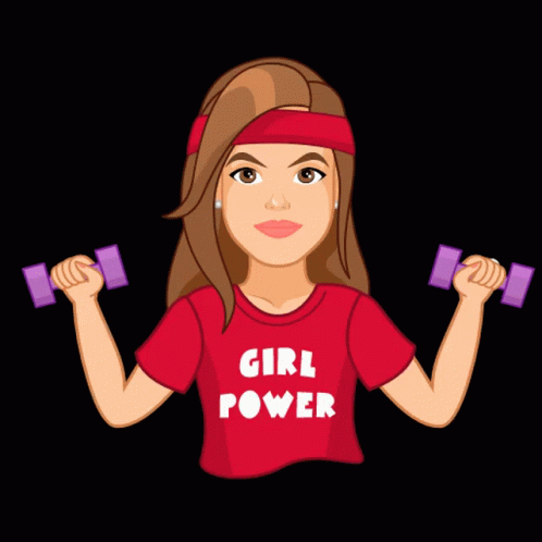 Girl Power Fit GIF