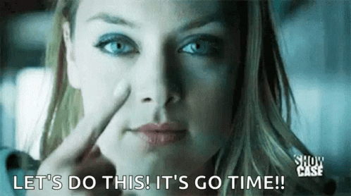 Girl Putting On Face Paint It's Go Time GIF