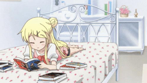Girl Reading A Certain Scientific Railgun