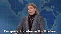 Girl Release The Kraken GIF