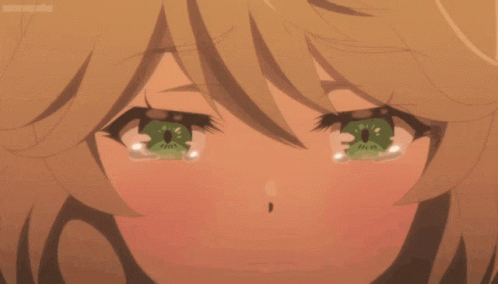Girl's Eyes with Tears