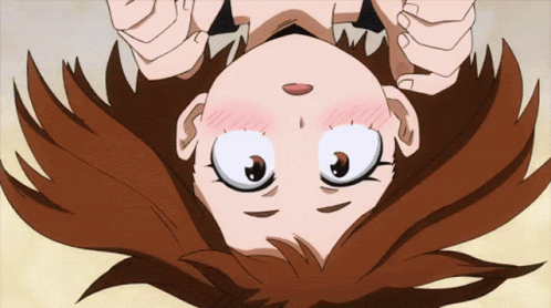 Girl's Face Close Up with Eyes Closed