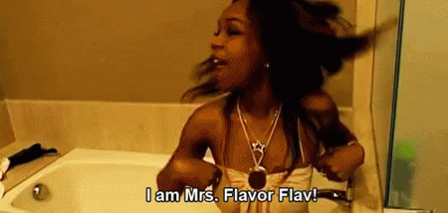 Girl Said She Is Mrs Flava Flav GIF