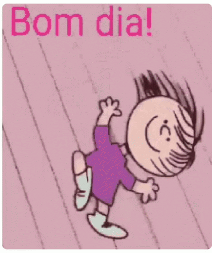 Girl Saying Bom Dia