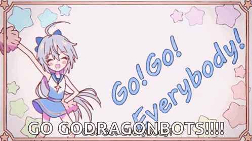 Girl Saying Go Go Everywhere