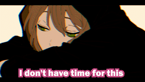 Girl Saying I Don't Have Time For This GIF