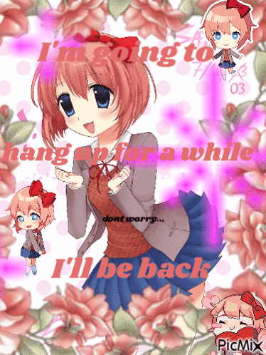 Girl Saying I'm Going to Hang Up
