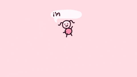 Girl Saying I'm Tina GIF