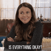 Girl Saying Is Everything Okay? GIF