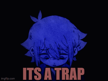 Girl Saying It's a Trap