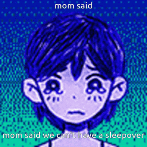 Girl Saying Mom Said No Sleepover