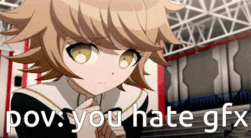 Girl Saying POV You Hate GFX