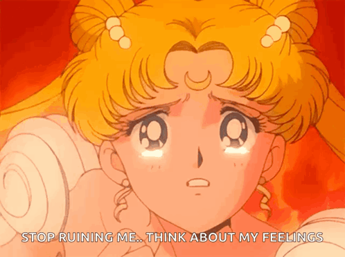 Girl Saying Stop Ruining Me Think About My Feelings