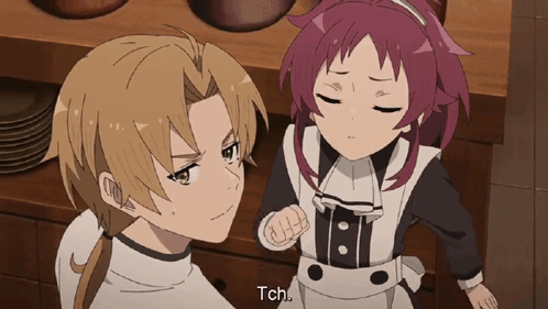Girl Saying Tch Beside Boy