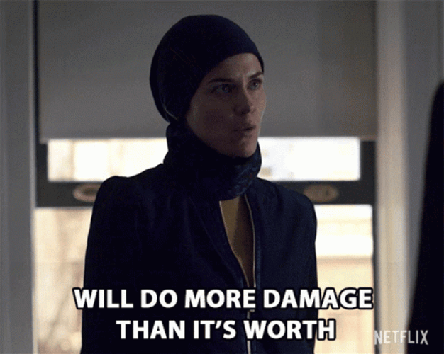 Girl Saying We Are Not Worthy GIF