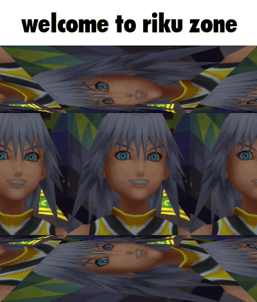 Girl Saying Welcome To Riku Zone GIF