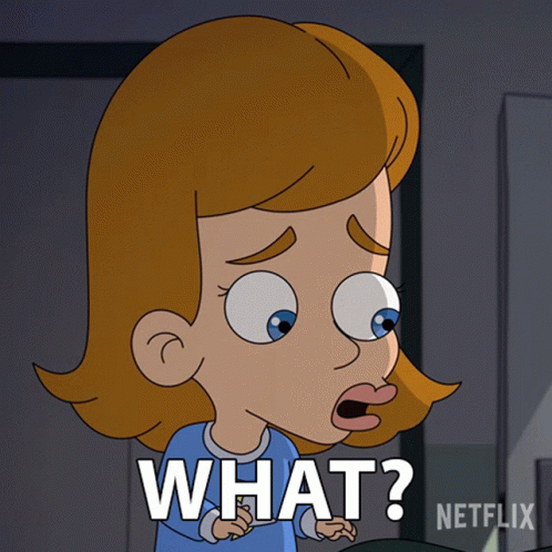Girl Saying What Netflix GIF