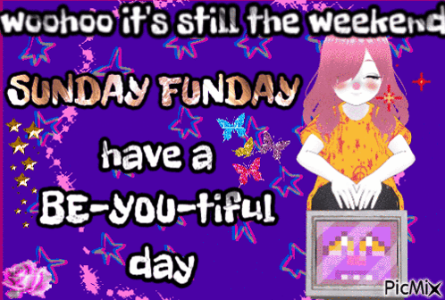 Girl Saying Woohoo It's Still Weekend GIF