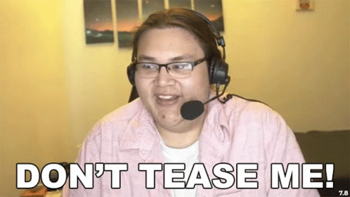 Girl Says Don't Tease Me GIF