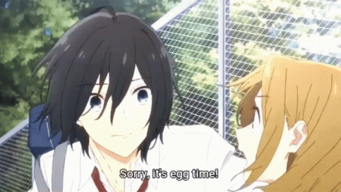 Girl Says Sorry Its Egg Time to Boy