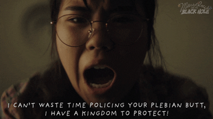 Girl Screaming Black Holes Movie GIF